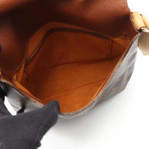 LOUIS VUITTON Brown Monogram Leather Shoulder Bag - Picture 3 of 9